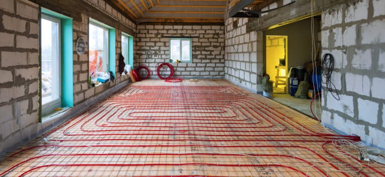 Монтаж теплого пола